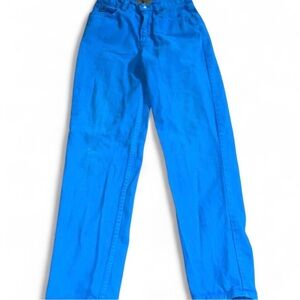 Vintage 63 Limited Jeans Girls Bright Blue Size 12